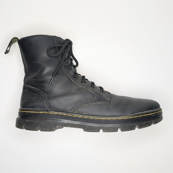 Dr. Martens boot 8 eye combs leather casual lace up men's size 11 - Picture 1 of 8